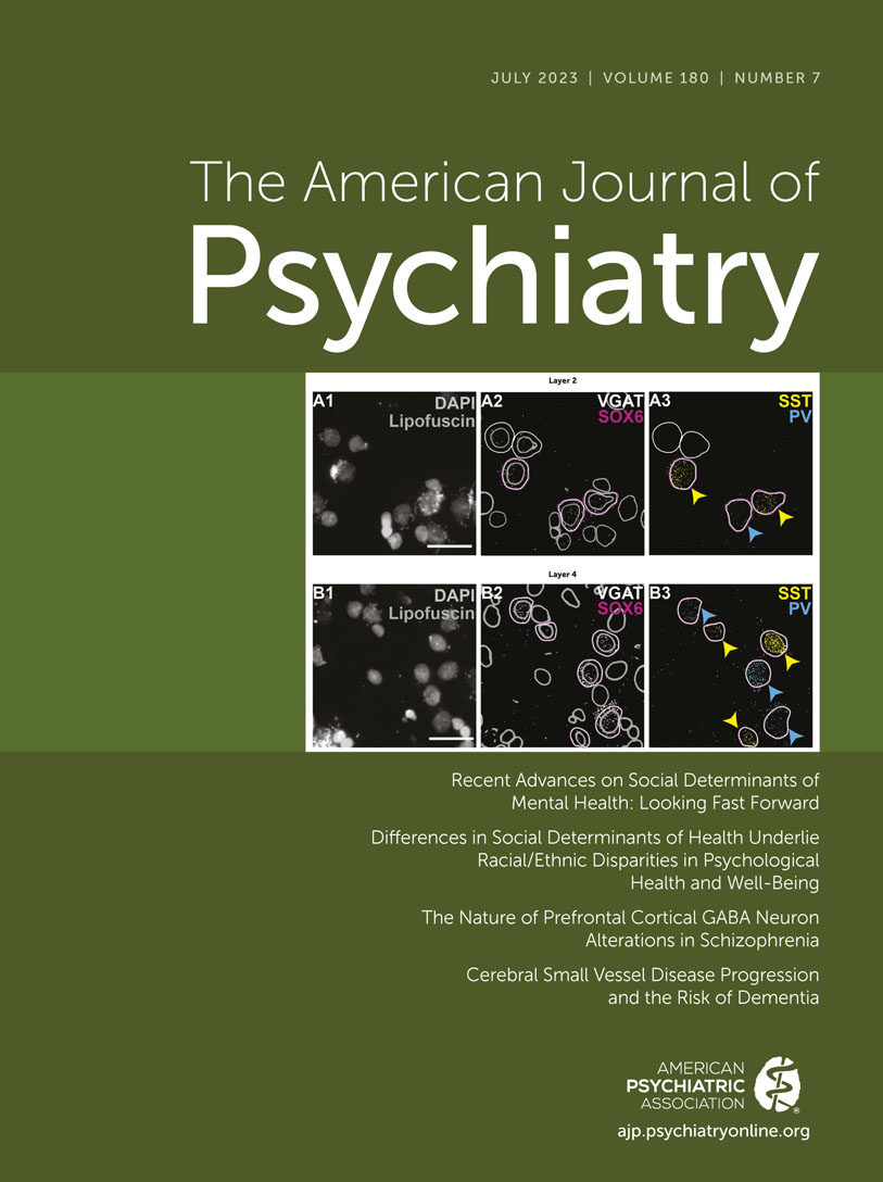 Go to American Journal of Psychiatry 