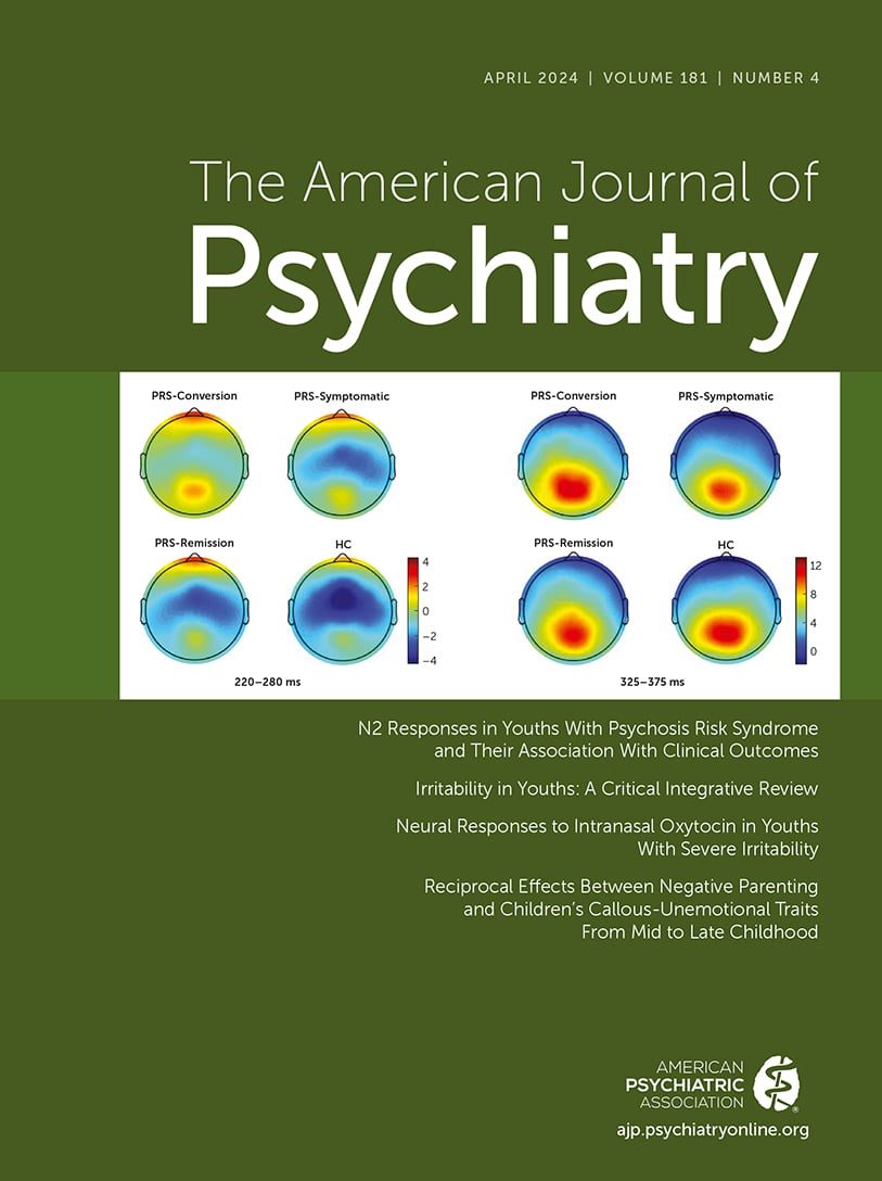 Go to American Journal of Psychiatry 