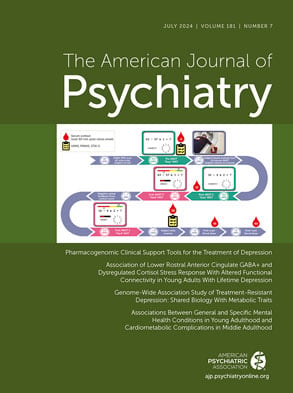 Go to American Journal of Psychiatry 