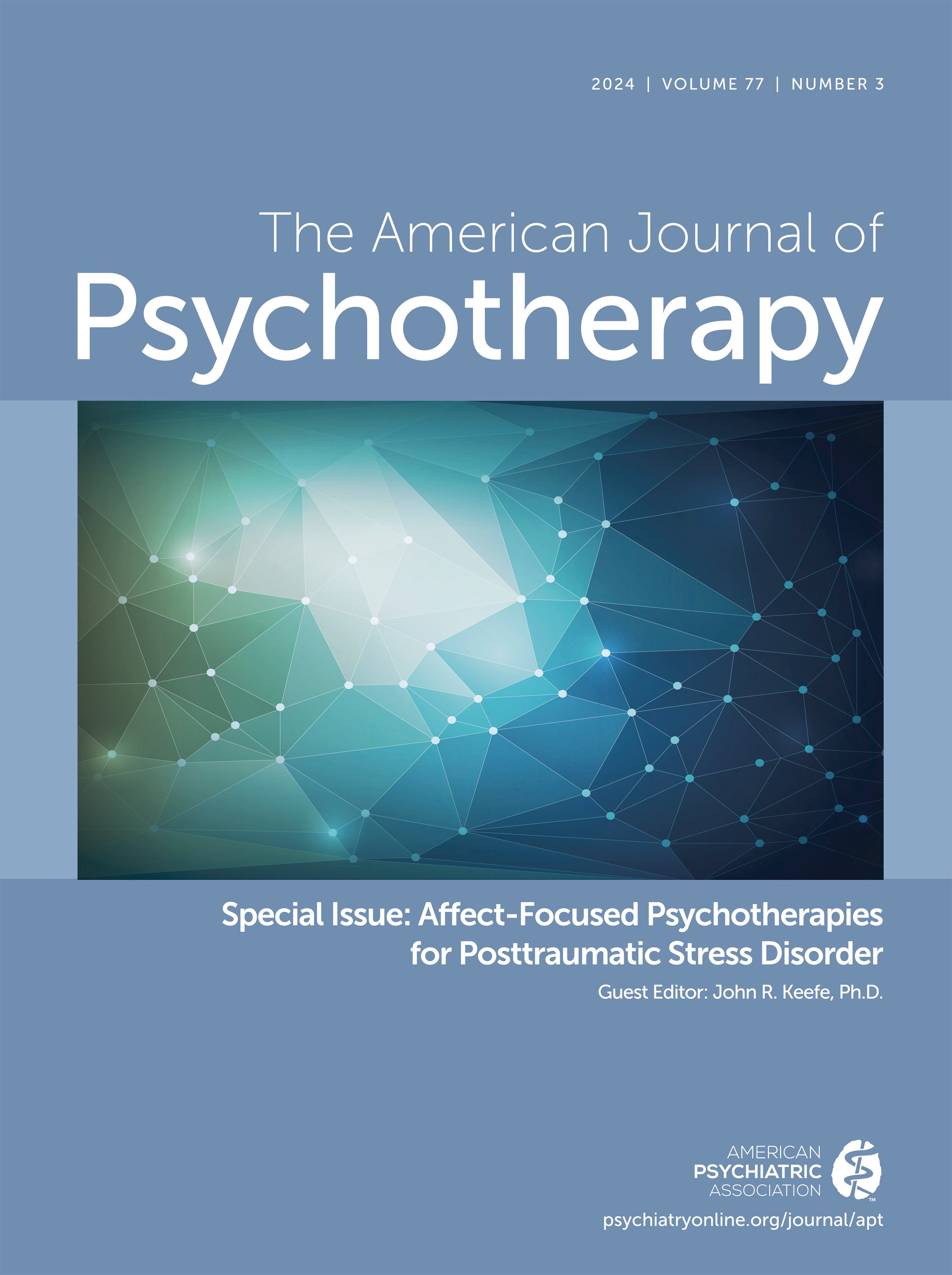 Go to American Journal of Psychotherapy homepage