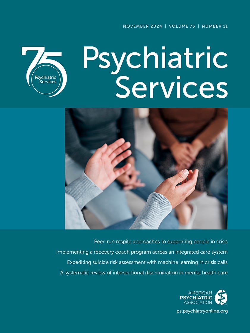 Go to Psychiatric Services homepage