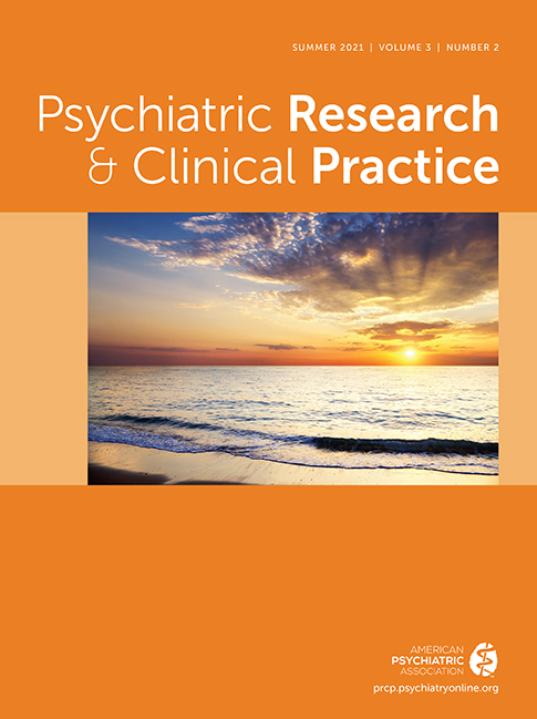 Go to Psychiatric Research and Clinical Practice 